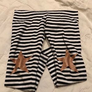 Striped cat and jack leggings